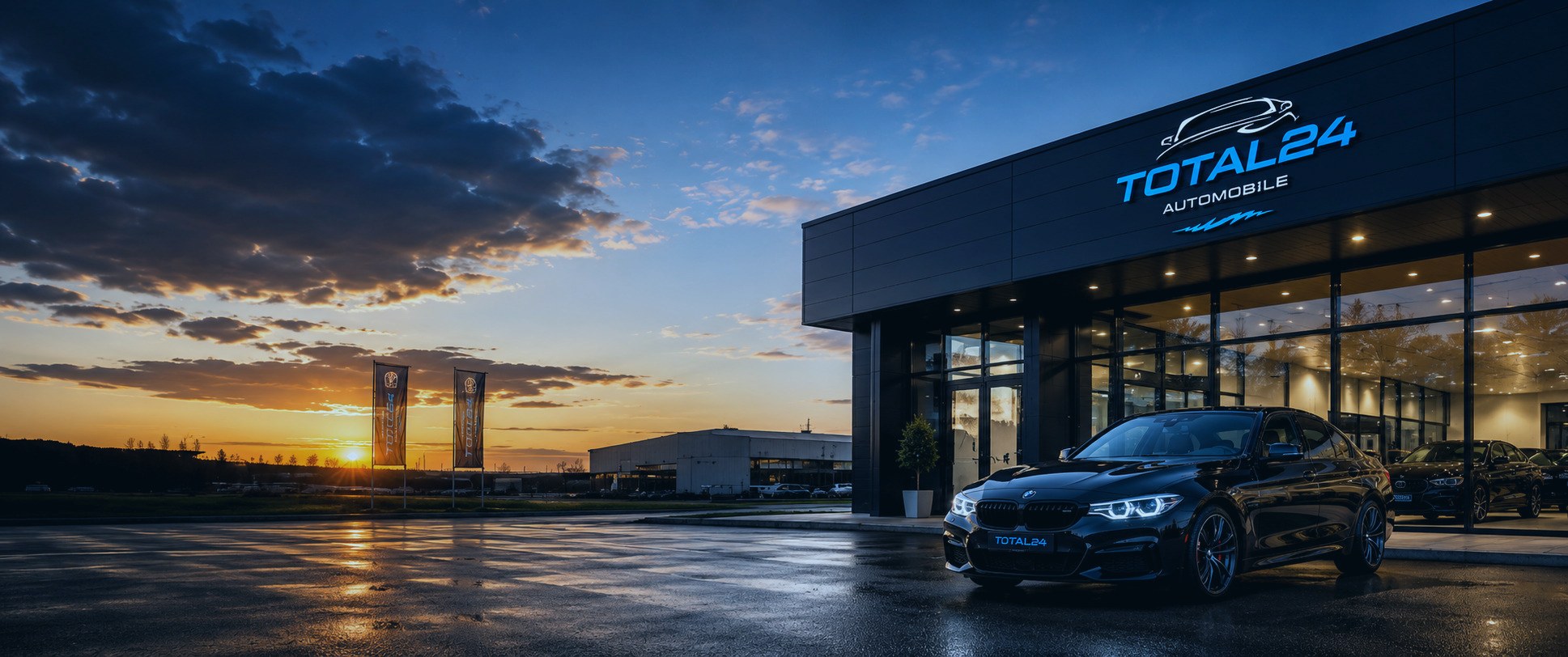 Total24 Automobile — Showroom in Fürth mit geprüften Fahrzeugen
